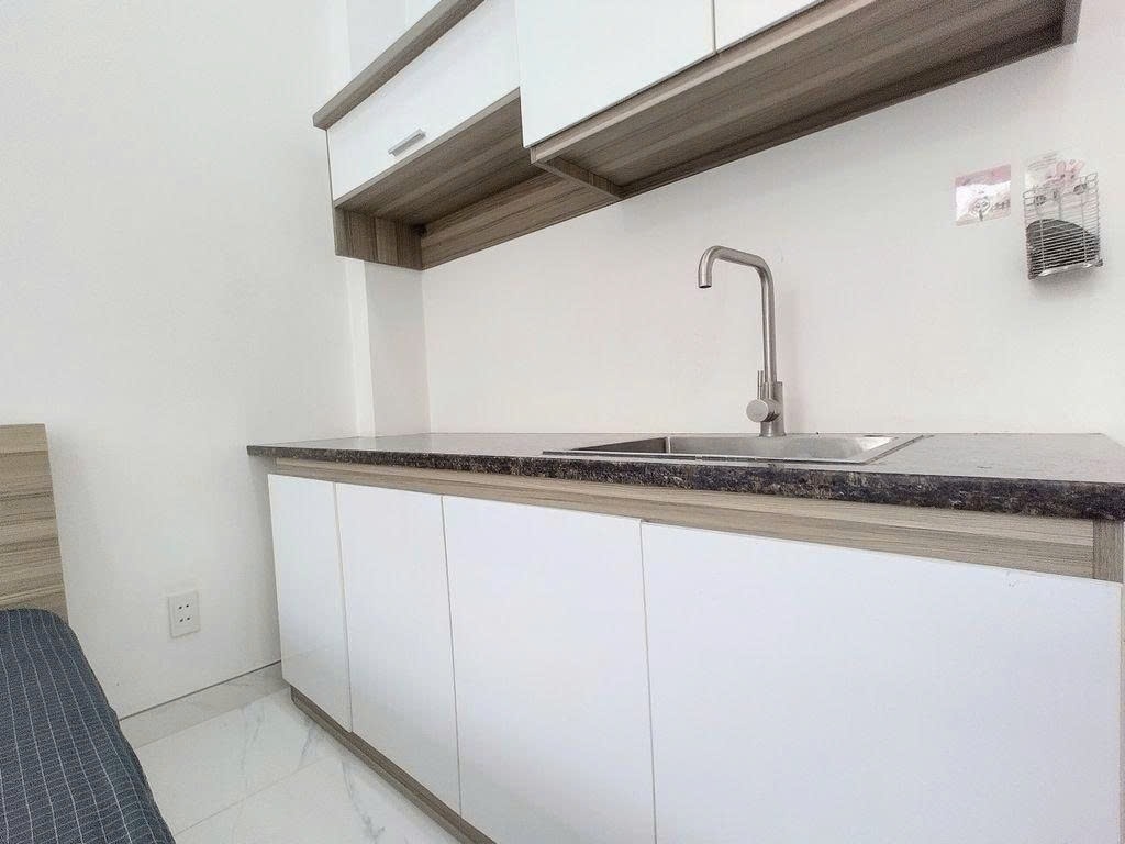 Phòng trọ Studio 20m2 tại PTC House Nguyễn Trãi - Quận 5 - Phòng bếp