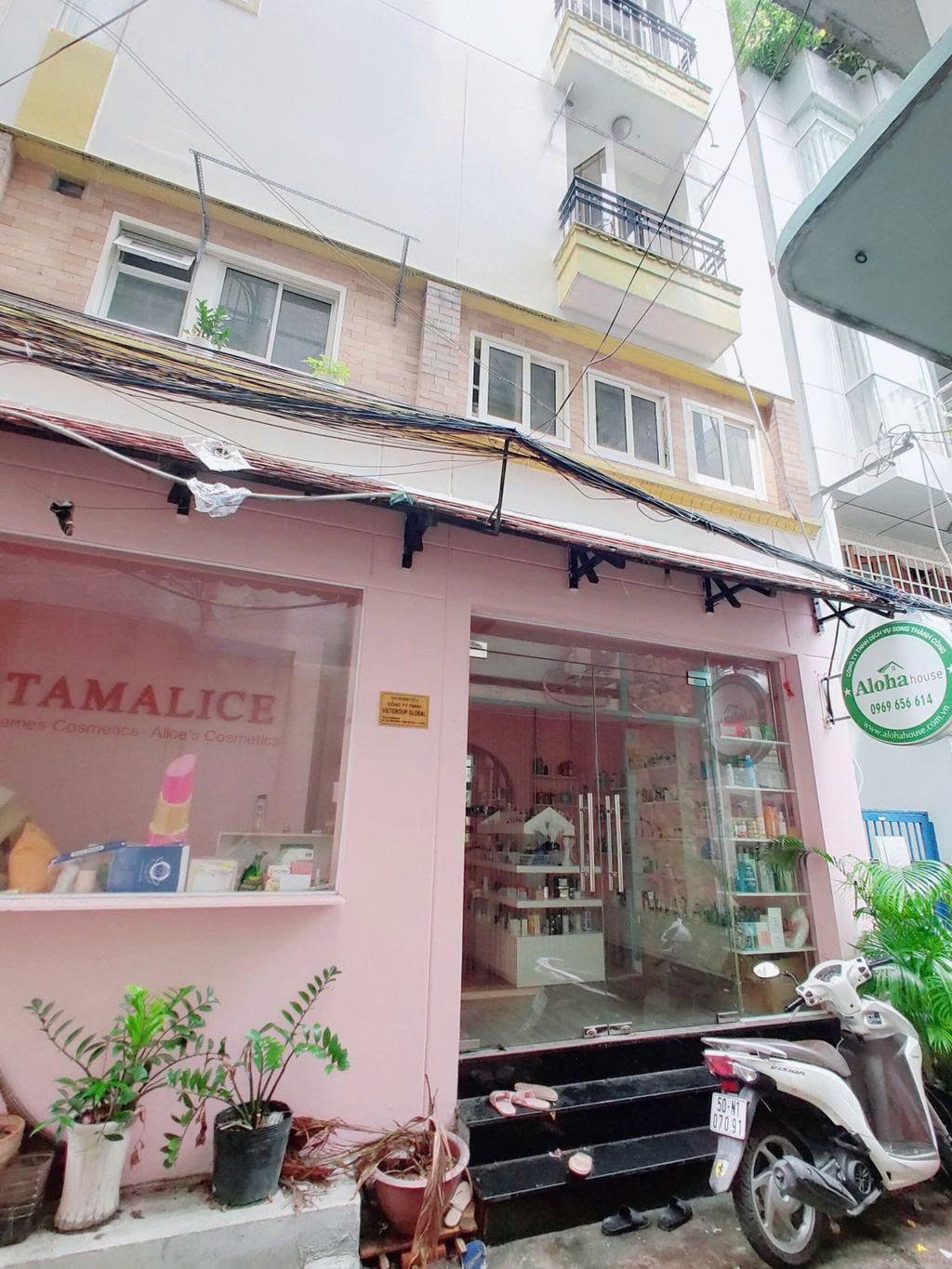 Phòng trọ PTC House Cống Quỳnh 1- Quận 1 - Toàn cảnh tòa nhà (*)