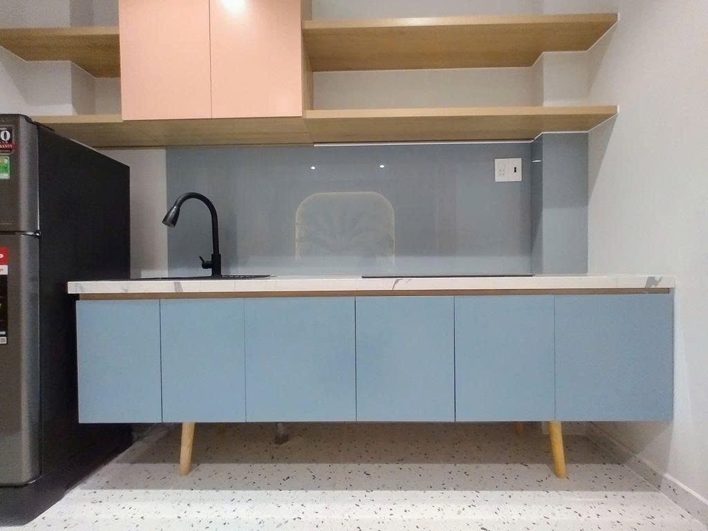 Phòng trọ 1 Phòng ngủ 40m2 tại PTC House 4 Lê Văn Sỹ - Quận 3 - Phòng bếp