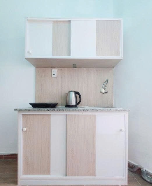 Phòng trọ 1 Phòng ngủ 25m2 tại PTC House Huỳnh Tịnh Của - Quận 3 - Phòng bếp