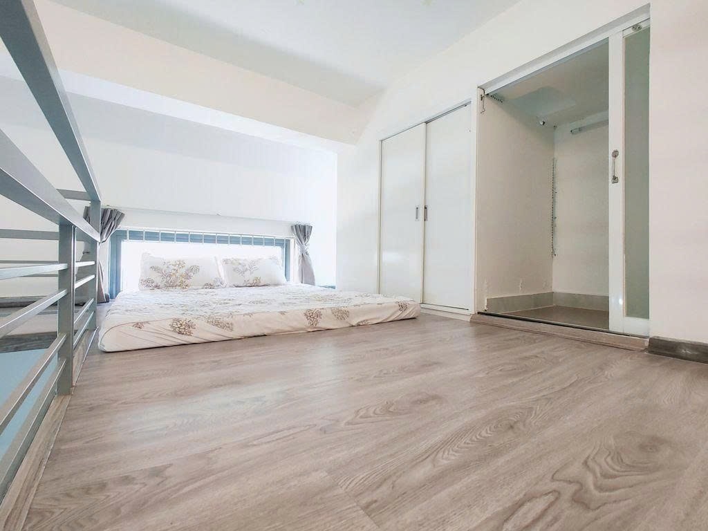 Phòng trọ Duplex 12m2 tại PTC House Đường Số 1 - Quận 7 - Phòng ngủ