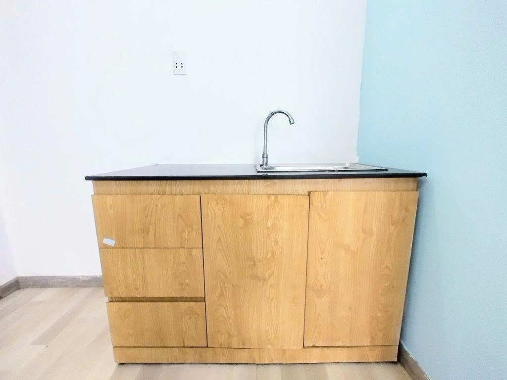 Phòng trọ Studio 20m2 tại PTC House Cộng Hoà - Tân Bình - Phòng bếp