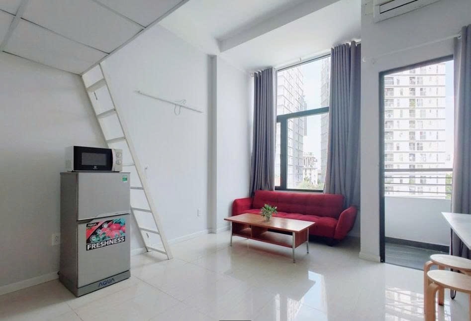 Phòng trọ Duplex 25m2 tại PTC House Đường số 63 - Quận 2 - Phòng khách