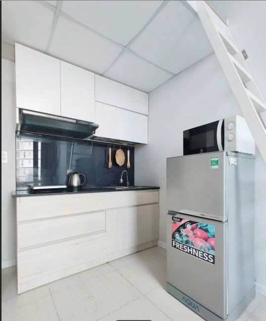 Phòng trọ Duplex 25m2 tại PTC House Đường số 63 - Quận 2 - Phòng bếp