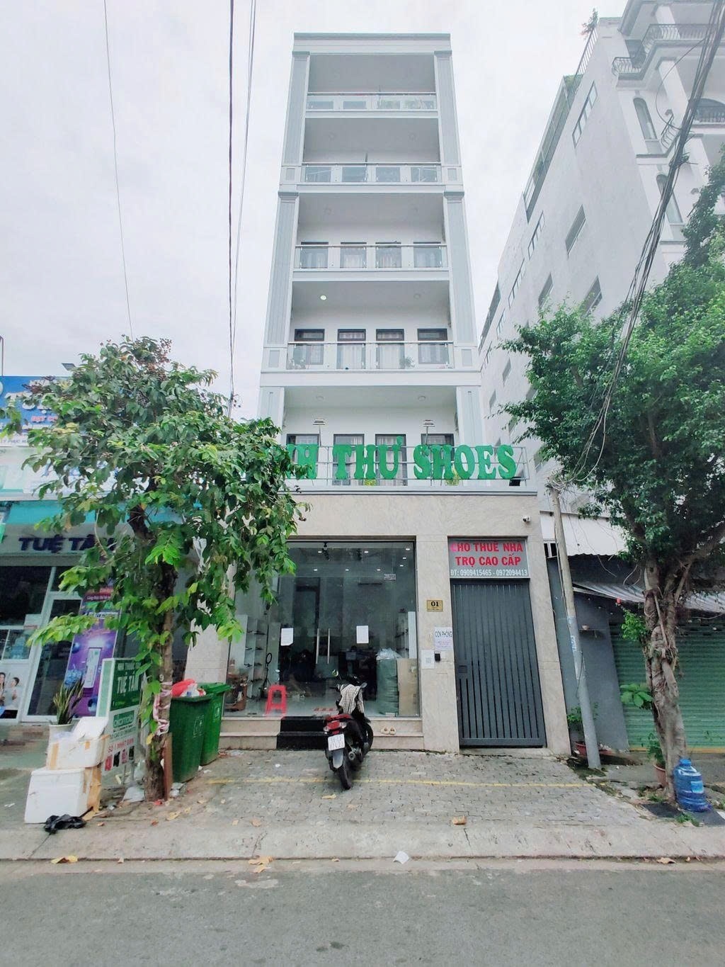 Phòng trọ PTC House 1 Đường số 1 - Quận 7 - Toàn cảnh tòa nhà (*)