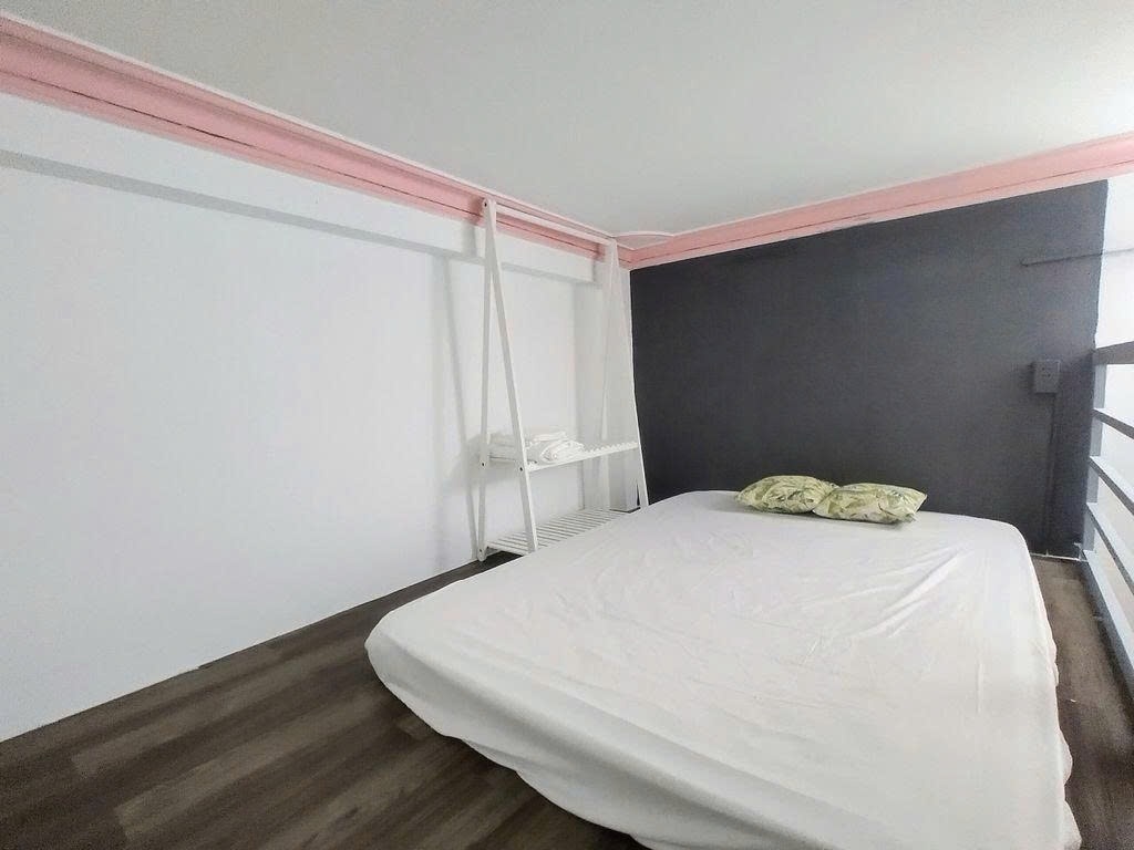 Phòng trọ Duplex 25m2 tại PTC House Nguyễn Đình Chiểu - Quận 1 - Phòng ngủ
