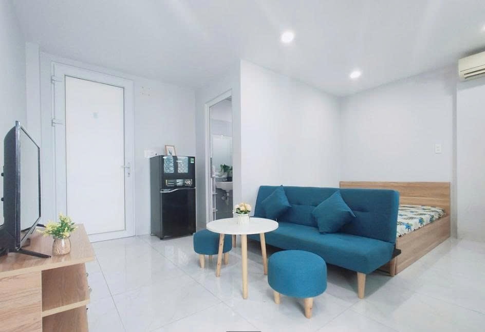 Phòng trọ Studio 30m2 tại PTC House Đường số 60 - Quận 2 - Phòng ngủ