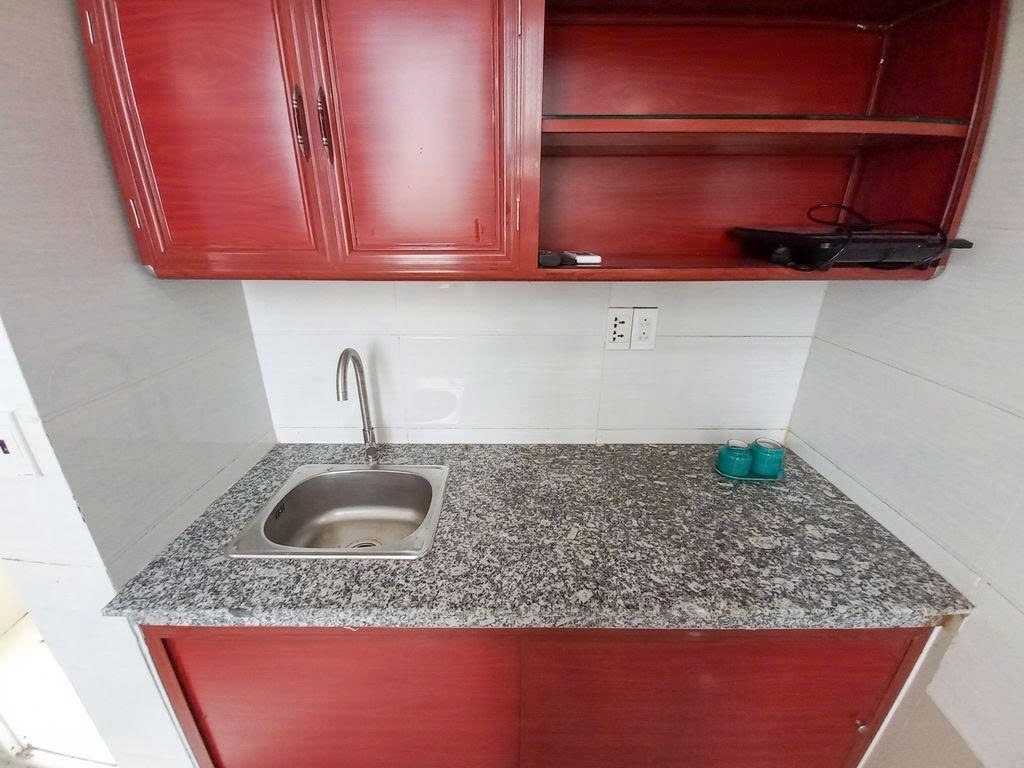 Phòng trọ Duplex 20m2 tại PTC House Cao Thị Chính - Quận 7 - Phòng bếp