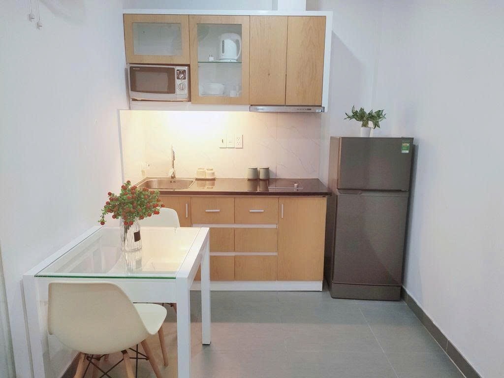 Phòng trọ 1 Phòng ngủ 40m2 tại PTC House Nguyễn Trường Tộ - Quận 4 - Phòng bếp