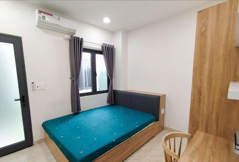 Phòng trọ Studio 30m2 tại PTC House 1 Nguyễn Đình Chiểu - Quận 3 - Phòng ngủ