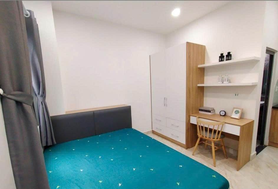 Phòng trọ Studio 30m2 tại PTC House 1 Nguyễn Đình Chiểu - Quận 3 - Phòng ngủ