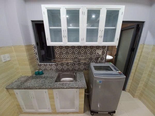 Phòng trọ Studio 20m2 tại PTC House Đường số 25 - Quận 7 - Phòng bếp