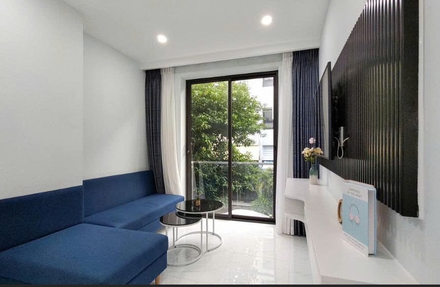 Phòng trọ 1 Phòng ngủ 40m2 tại PTC House Đường Hưng Gia 3 - Quận 7 - Phòng khách