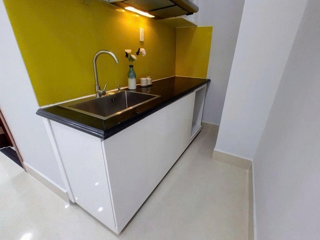 Phòng trọ Studio 15m2 tại PTC House 1 Đường số 79 - Quận 7 - Phòng bếp
