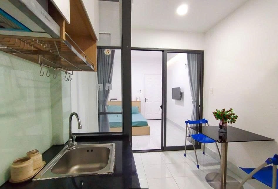 Phòng trọ 1 Phòng ngủ 30m2 tại PTC House 2 Nam Kỳ Khởi Nghĩa - Quận 3 - Phòng bếp