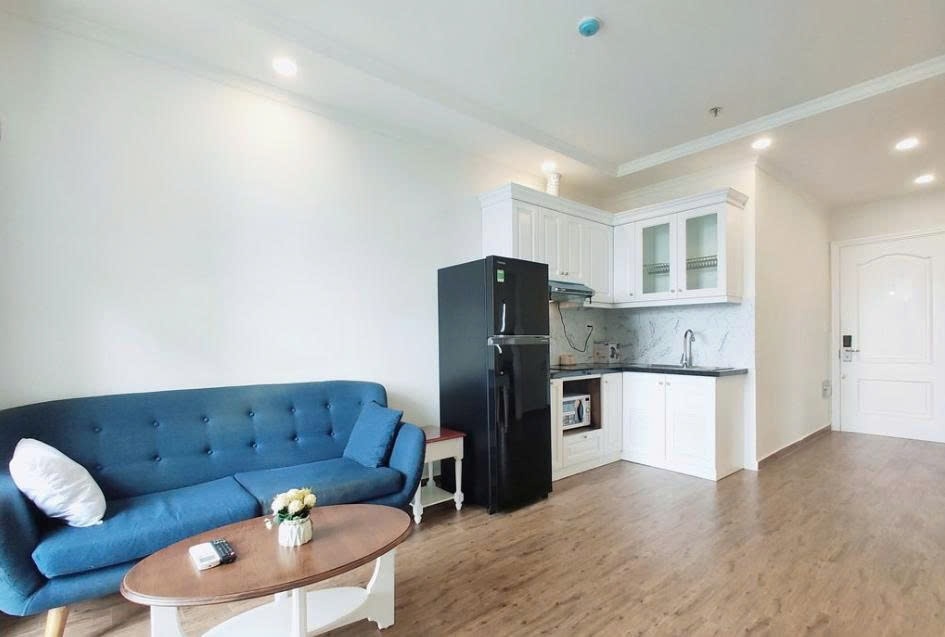 Phòng trọ 1 Phòng ngủ 50m2 tại PTC House 1 Đường số 66 - Quận 2 - Phòng khách