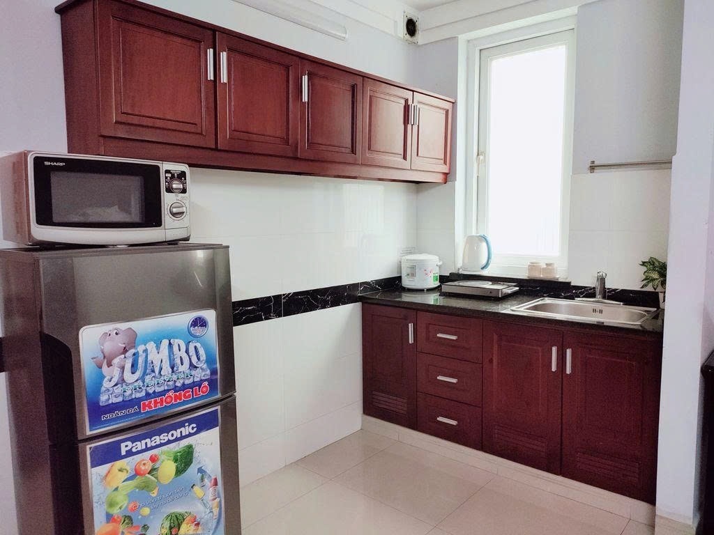 Phòng trọ Studio 35m2 tại PTC House 3 Nguyễn Thị Minh Khai  - Quận 1 - Phòng bếp