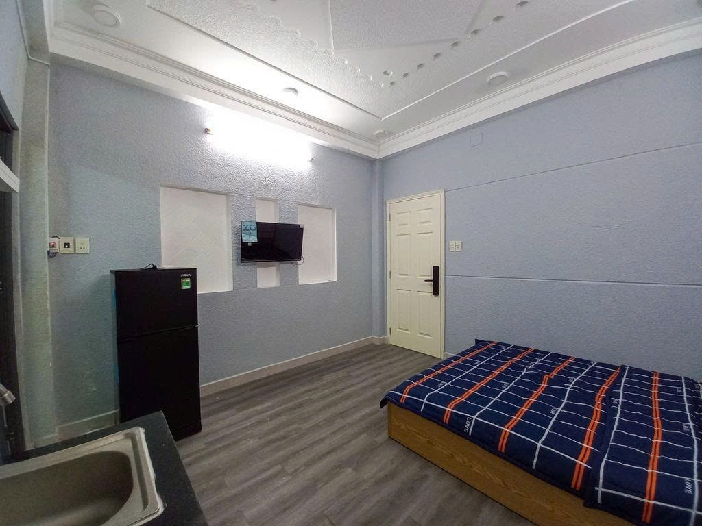 Phòng trọ Studio 20m2 tại PTC House Hoa Cúc - Phú Nhuận - Phòng ngủ