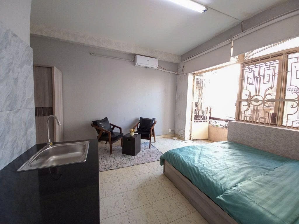 Phòng trọ Studio 20m2 tại PTC House Phùng Văn Cung - Phú Nhuận - Phòng ngủ