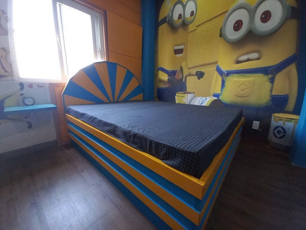 Phòng trọ Studio 20m2 tại PTC House Nguyễn Đình Chiểu - Phú Nhuận - Phòng ngủ