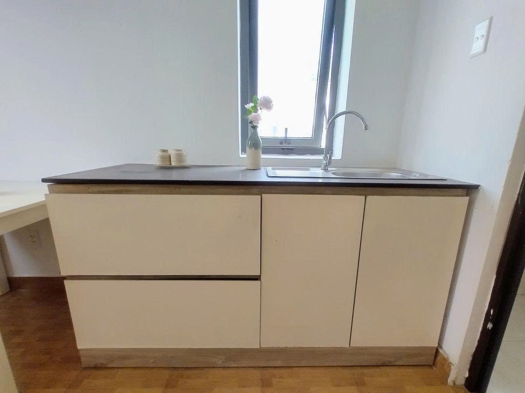 Phòng trọ Studio 12m2 tại PTC House Đường số 7 - Quận 7 - Phòng bếp