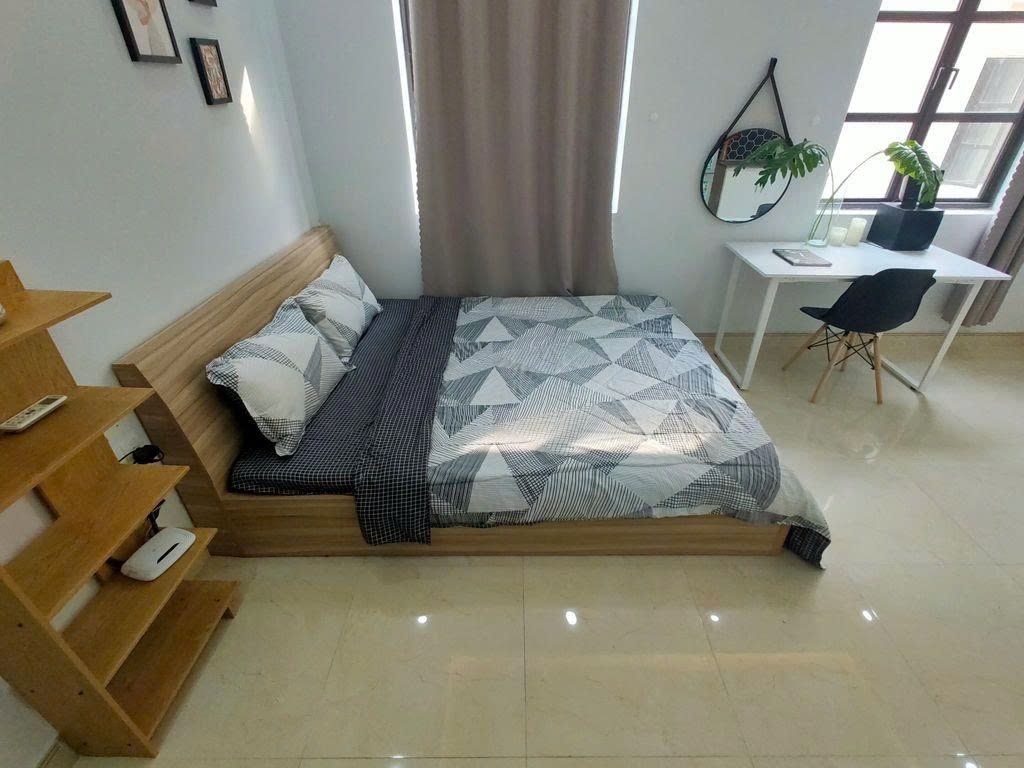 Phòng trọ Studio 20m2 tại PTC House Đường số 4 - Gò Vấp - Phòng ngủ