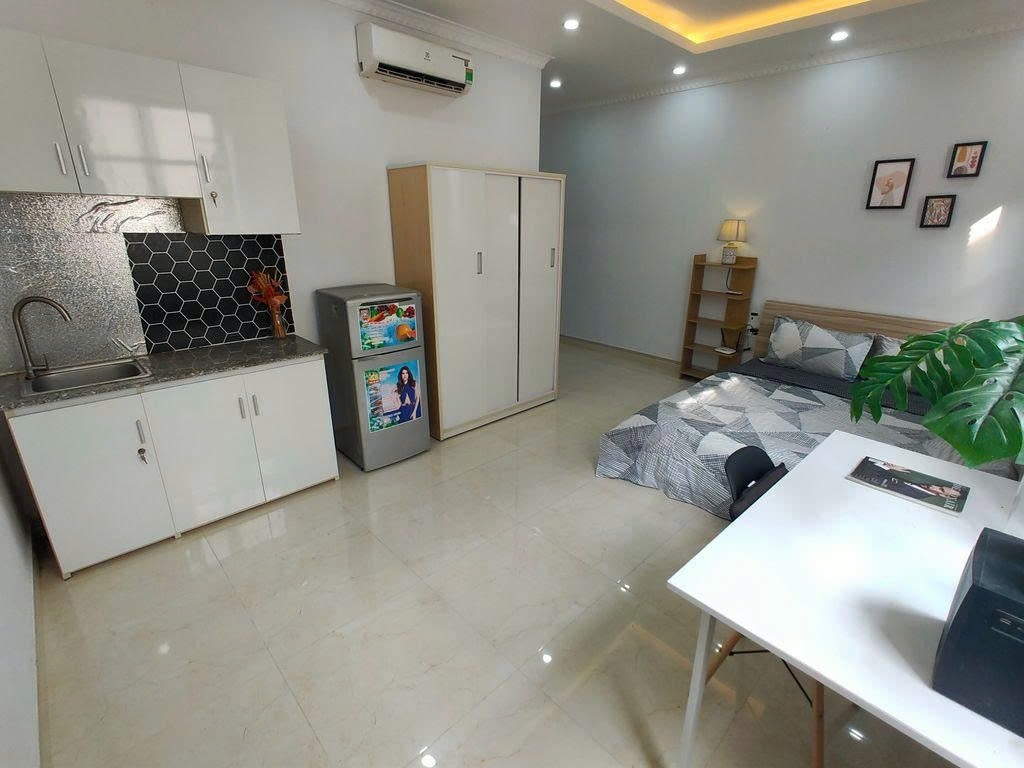 Phòng trọ Studio 20m2 tại PTC House Đường số 4 - Gò Vấp - Phòng ngủ