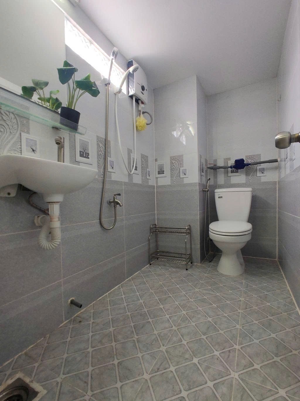 Phòng trọ Duplex 20m2 tại PTC House 1 Lê Quang Định - Gò Vấp - Phòng tắm