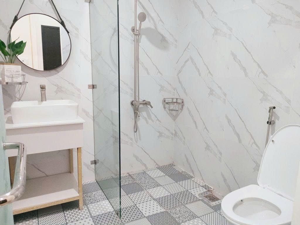 Phòng trọ Studio 30m2 tại PTC House Đặng Dung - Quận 1 - Phòng tắm