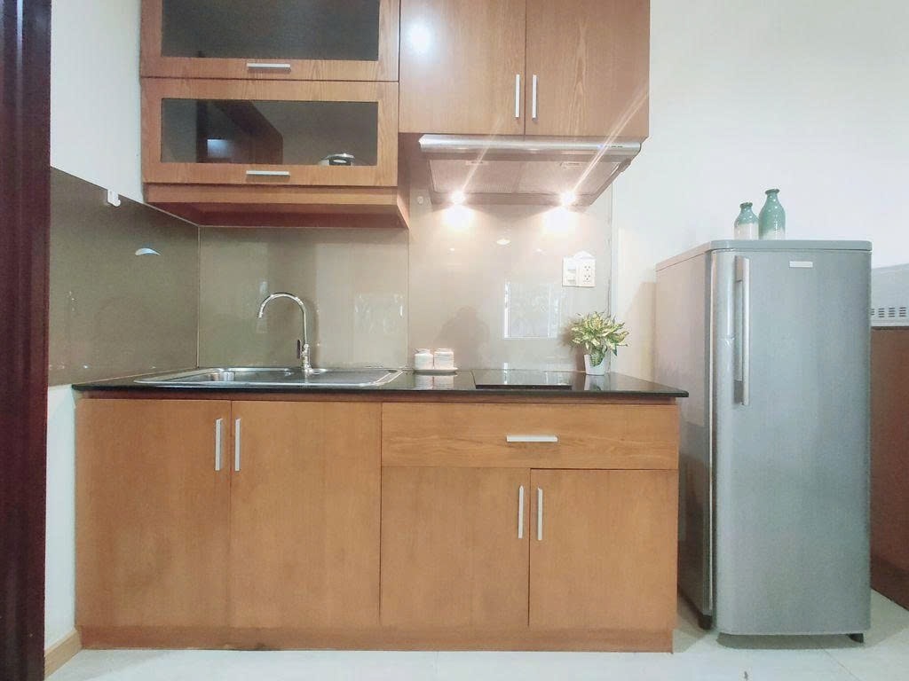 Phòng trọ Studio 30m2 tại PTC House Cao Triều Phát - Quận 7 - Phòng bếp