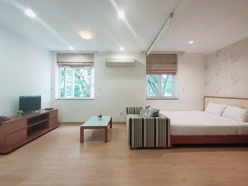 Phòng trọ Studio 30m2 tại PTC House Cao Triều Phát - Quận 7 - Phòng ngủ