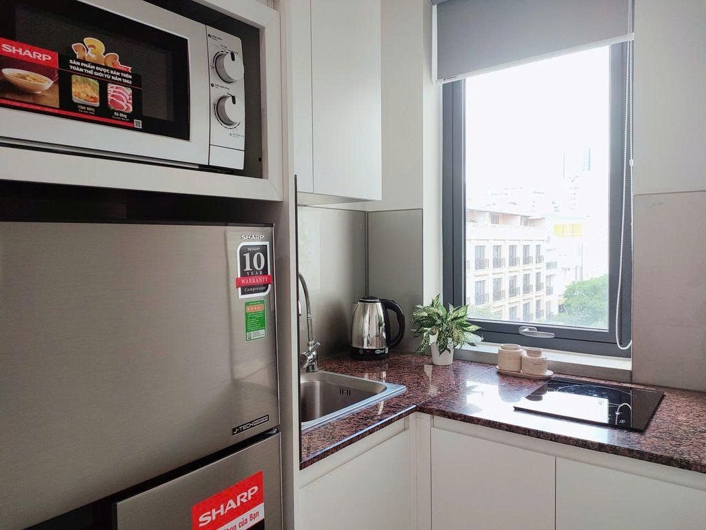Phòng trọ Studio 20m2 tại PTC House Hưng Phước - Quận 7 - Phòng bếp