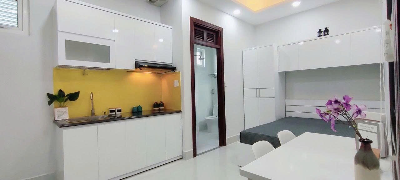 Phòng trọ Studio 20m2 tại PTC House Huỳnh Tấn Phát - Quận 7 - Phòng bếp