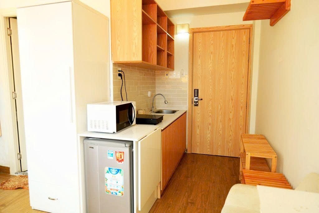 Phòng trọ Studio 20m2 tại PTC House Nguyễn Trung Ngạn - Quận 1 - Phòng bếp