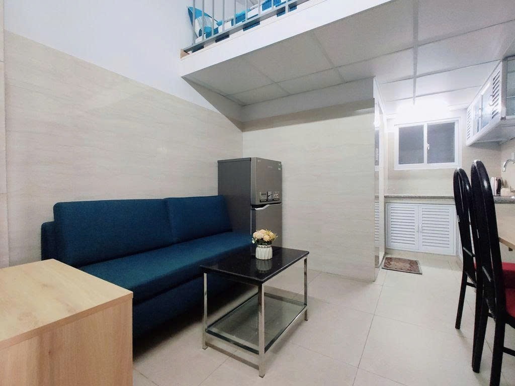 Phòng trọ Duplex 10m2 tại PTC House 2 Đường số 8 - Quận 7 - Phòng khách