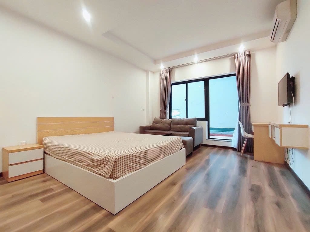 Phòng trọ PTC House Nguyễn Văn Huyên - Cầu Giấy - Phòng (*)