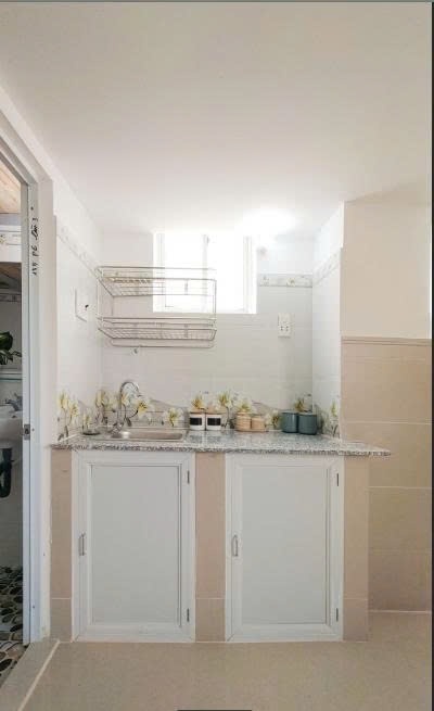 Phòng trọ Duplex 16m2 tại PTC House 2 Lý Phục Man - Quận 7 - Phòng bếp