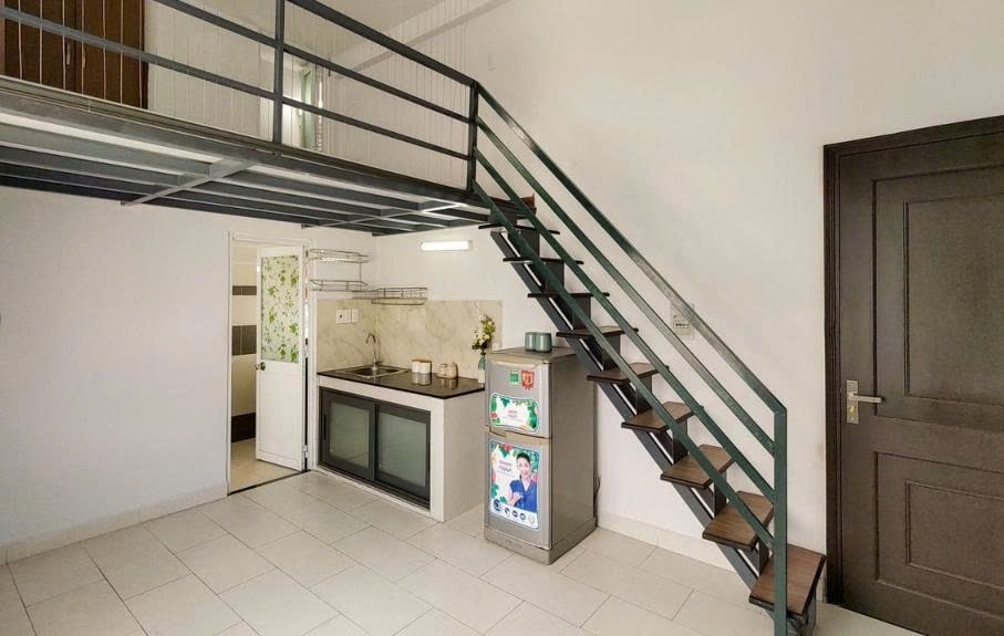 Phòng trọ Duplex 12m2 tại PTC House 4 Đường số 1 - Quận 7 - Phòng bếp