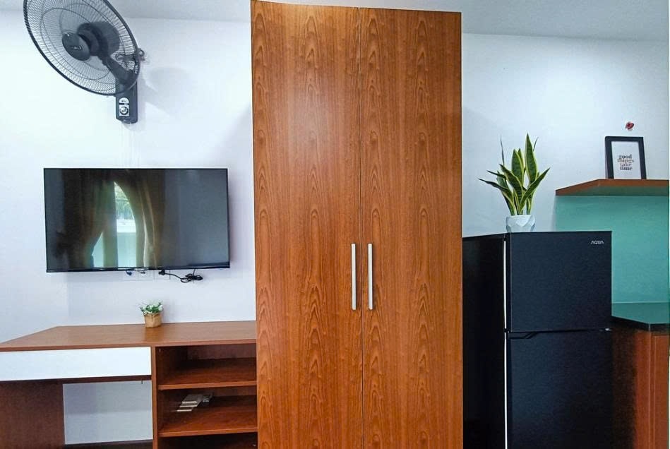 Phòng trọ Studio 20m2 tại PTC House 1 Cô Bắc - Quận 1 - Phòng ngủ