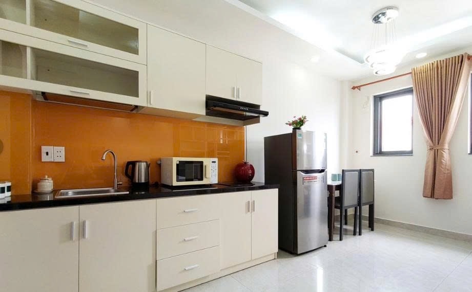 Phòng trọ Studio 25m2 tại PTC House 3 Phan Khiêm Ích - Quận 7 - Phòng bếp