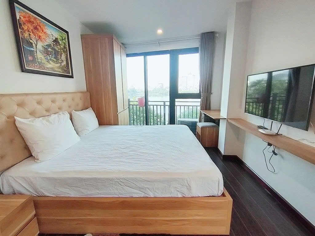 Phòng trọ Studio 30m2 tại PTC House Trấn Vũ - Ba Đình - Phòng ngủ