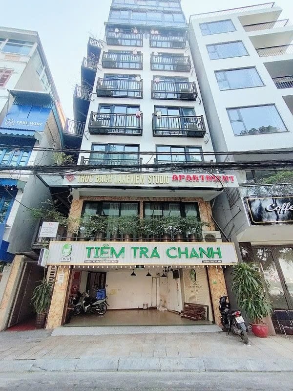 Phòng trọ PTC House Trấn Vũ - Ba Đình - Toàn cảnh tòa nhà (*)