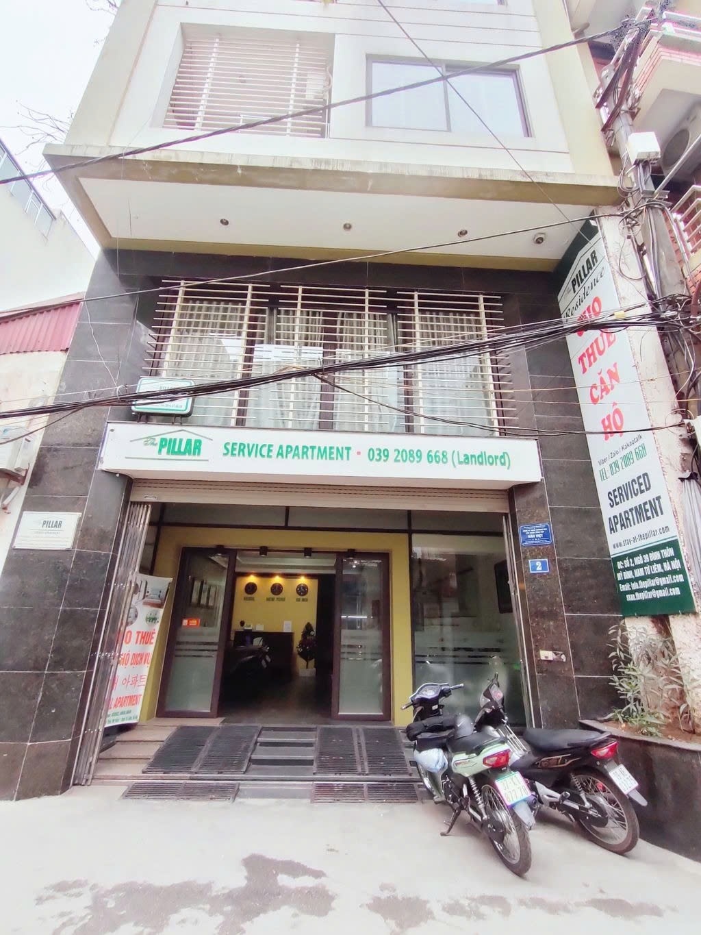 Phòng trọ PTC House Đình Thôn - Nam từ Liêm  - Toàn cảnh tòa nhà (*)