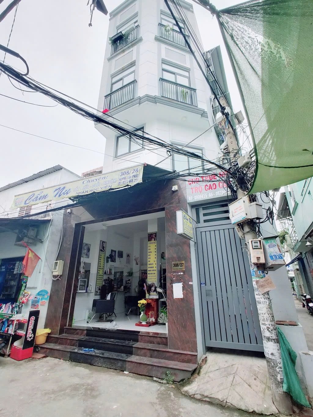 Phòng trọ PTC House 3 Huỳnh Tấn Phát - Quận 7 - Toàn cảnh tòa nhà (*)