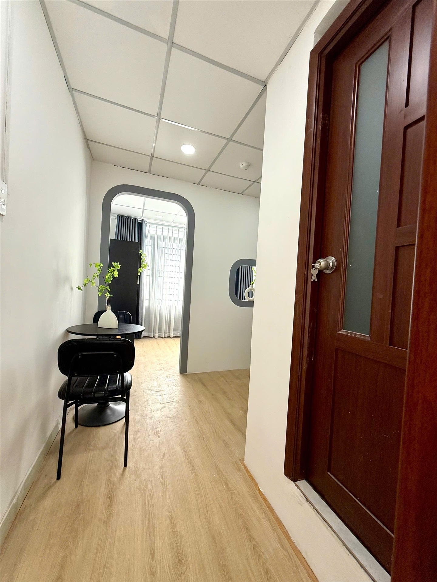 Phòng trọ 1 Phòng ngủ 35m2 tại Quân Home Lạc Long Quân - Tân Bình - Phòng bếp