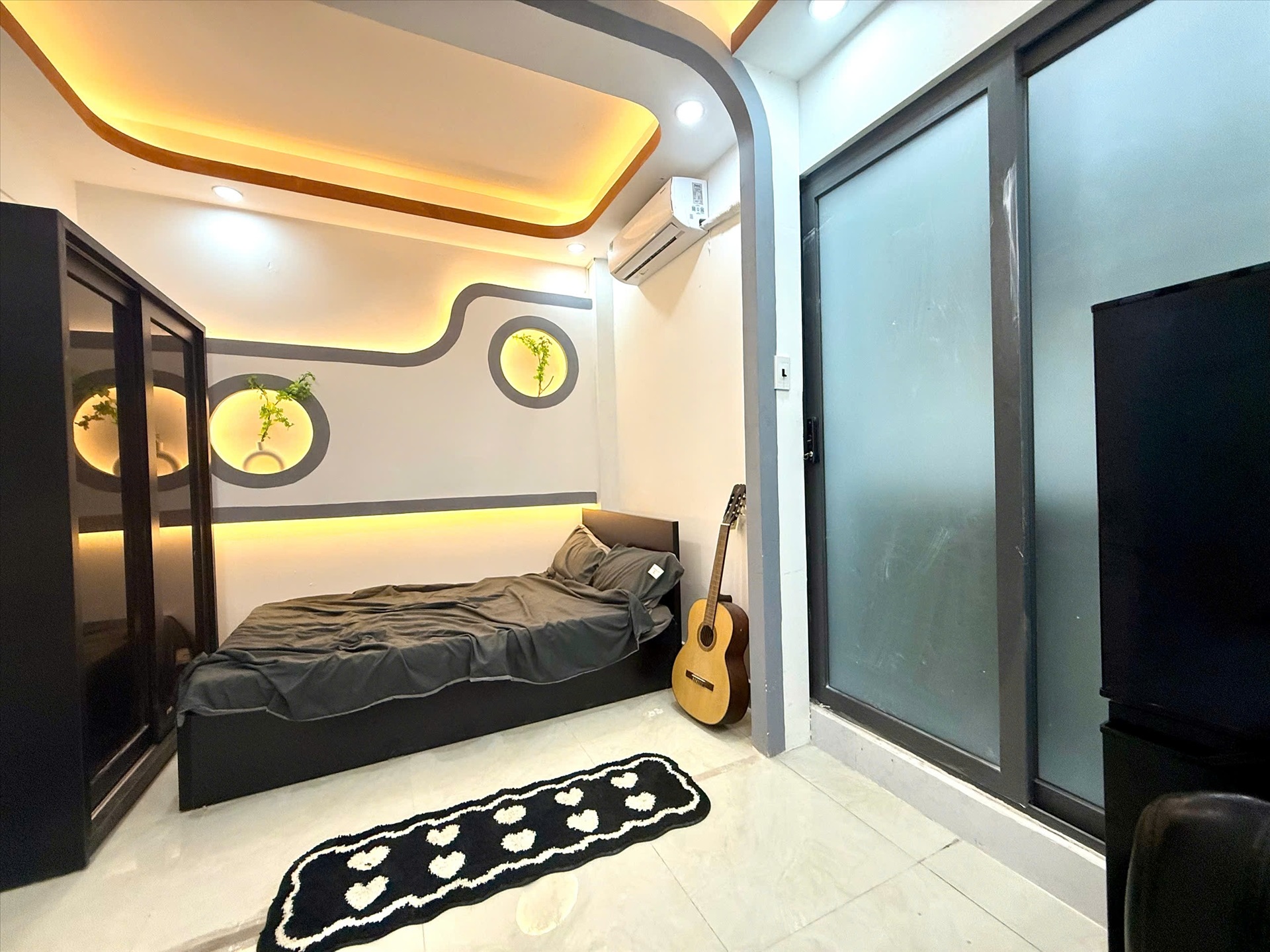 Phòng trọ 1 Phòng ngủ 37m2 tại Quân Home Lạc Long Quân - Tân Bình - Phòng ngủ