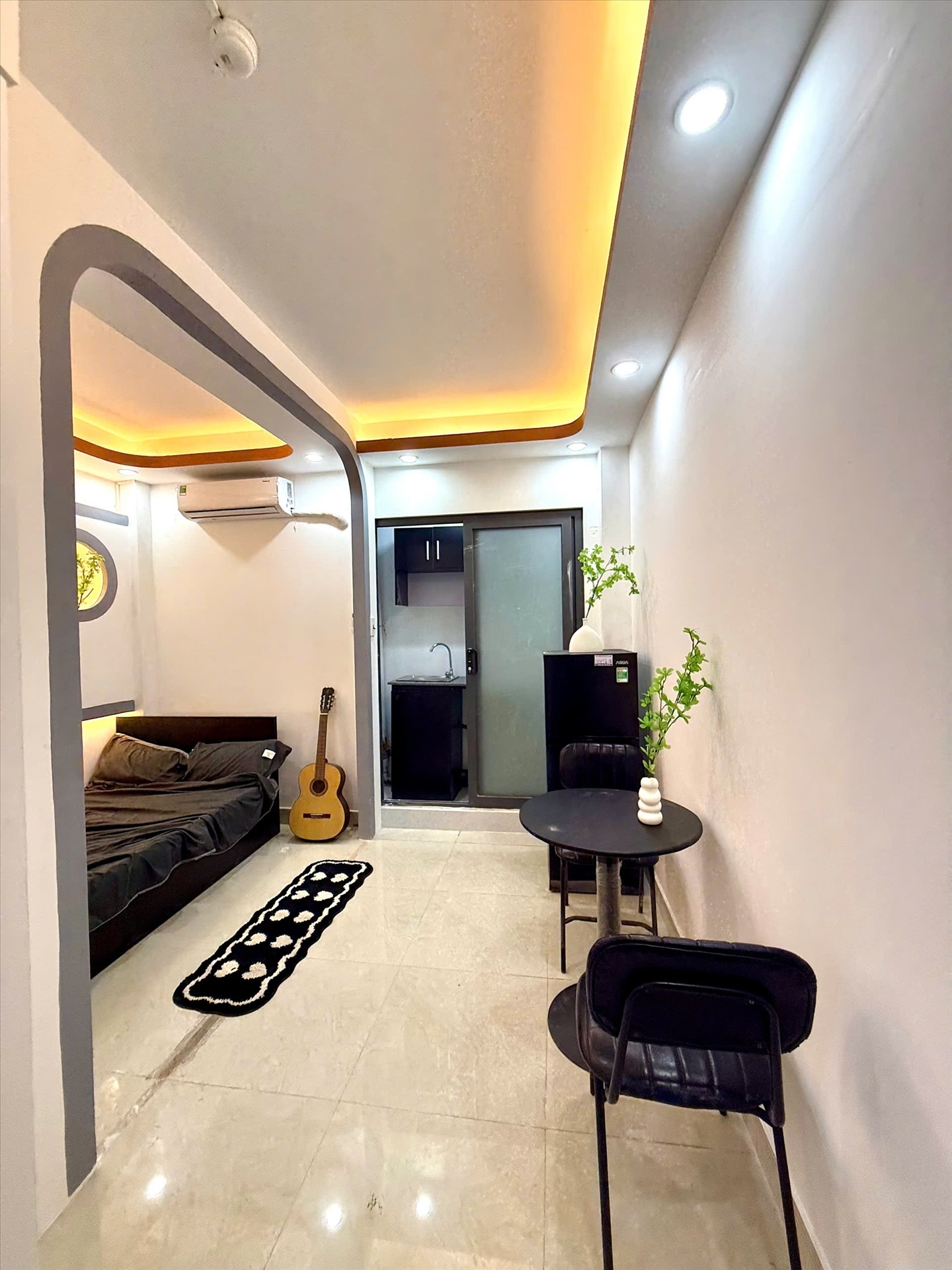 Phòng trọ 1 Phòng ngủ 37m2 tại Quân Home Lạc Long Quân - Tân Bình - Phòng ngủ