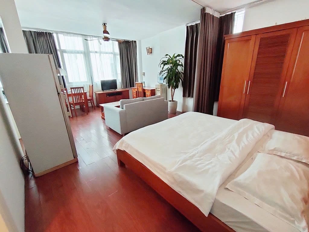 Phòng trọ Studio 45m2 tại PTC House Nam Ngư - Hoàn Kiếm  - Phòng ngủ