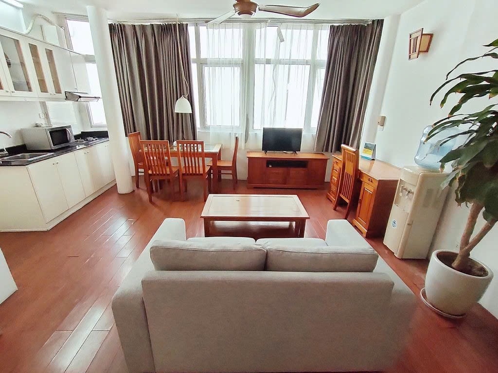 Phòng trọ Studio 45m2 tại PTC House Nam Ngư - Hoàn Kiếm  - Phòng khách