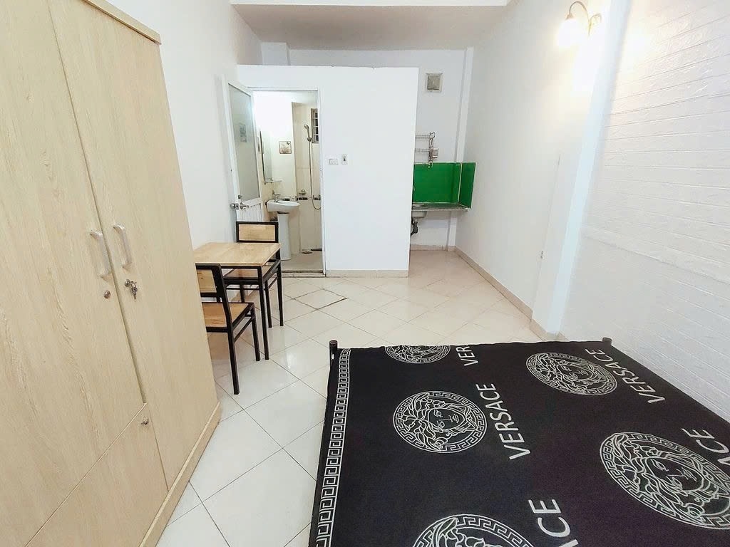 Phòng trọ Studio 20m2 tại PTC House Đê La Thành - Đống Đa - Phòng bếp